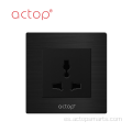 Interruptor ACTOP de acero inoxidable para hotel